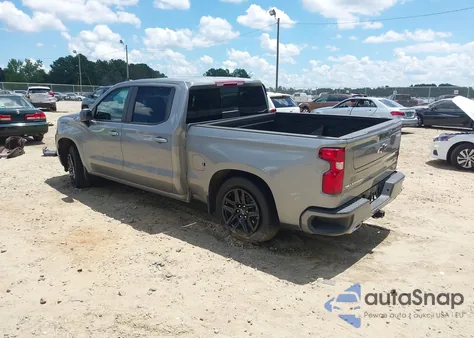 2024 Chevrolet Silverado 1500 4Wd Short Bed Rst из США, поврежденный, VIN 3GCUDEE8XRG404496